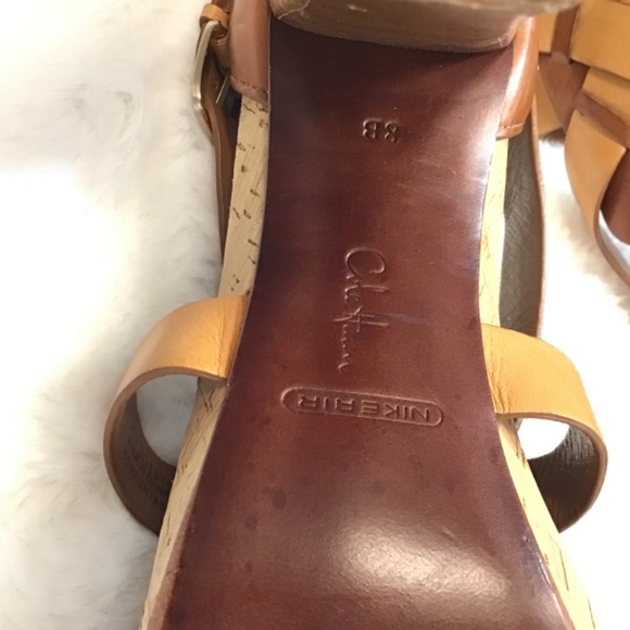 Cole Haan Nike Air Jocelyn Stacked Heel Sandals - Picture 10 of 13